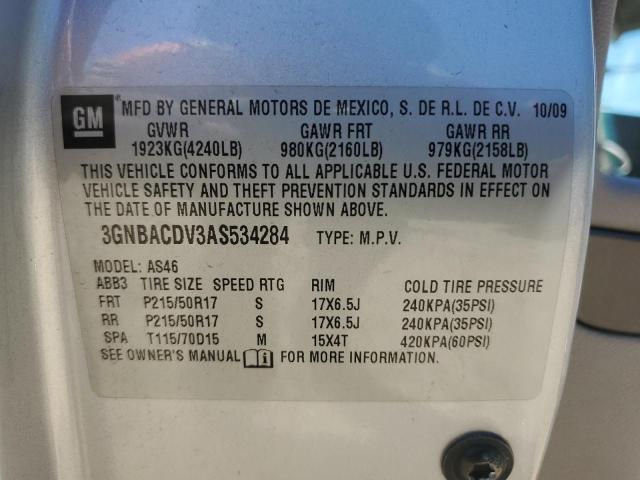 2010 CHEVROLET HHR LT - 3GNBACDV3AS534284