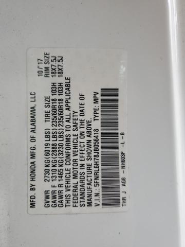 2018 HONDA ODYSSEY EX 5FNRL6H78JB056418