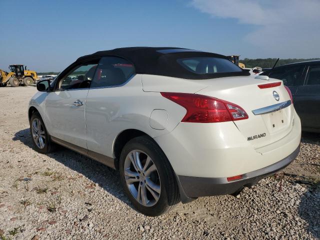 NISSAN MURANO CRO 2011 white  gas JN8AZ1FY4BW003159 photo #3
