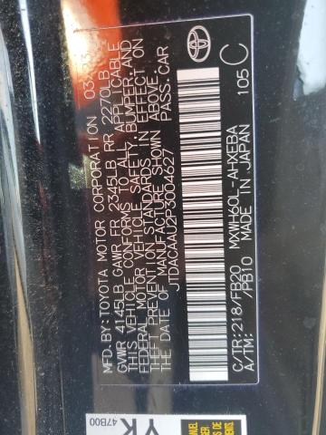 2023 TOYOTA PRIUS LE JTDACAAU2P3004627