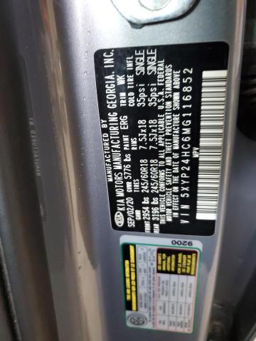 2021 KIA TELLURIDE 5XYP24HC6MG116852