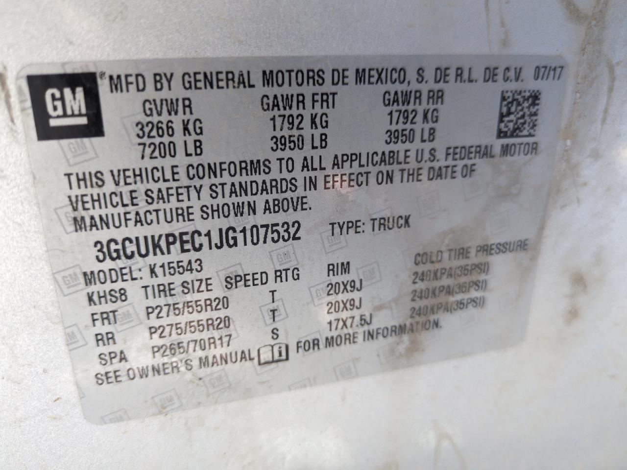 CHEVROLET SILVERADO 1500 K1500 CUSTOM