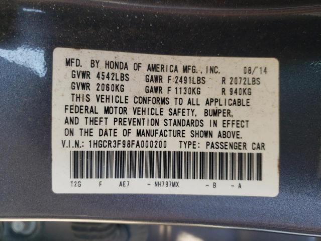 2015 HONDA ACCORD TOURING 1HGCR3F98FA000200