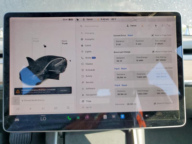 2020 TESLA MODEL 3 5YJ3E1EA5LF736511