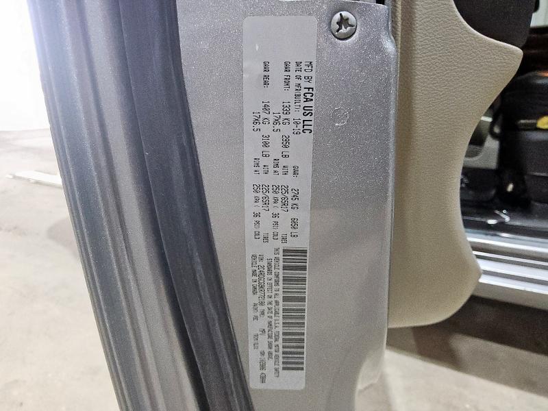 2019 DODGE GRAND CARA - 2C4RDGCG9KR772180