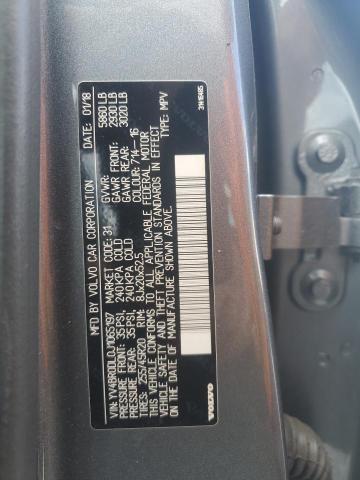 2018 VOLVO XC60 T8 IN YV4BR0DL0J1065197