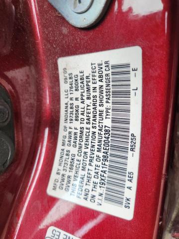 2010 HONDA CIVIC EXL #3296364133