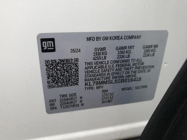 2025 CHEVROLET TRAILBLAZE #3259099039
