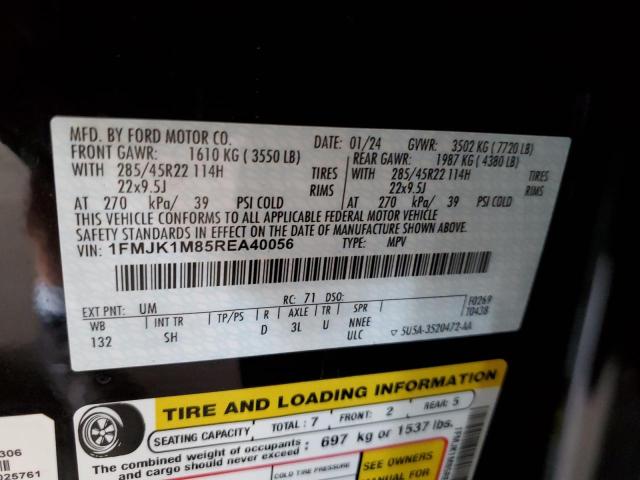2024 FORD EXPEDITION 1FMJK1M85REA40056