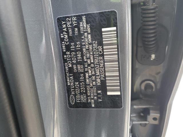 2024 HYUNDAI ELANTRA BL KMHLM4DJ7RU107382