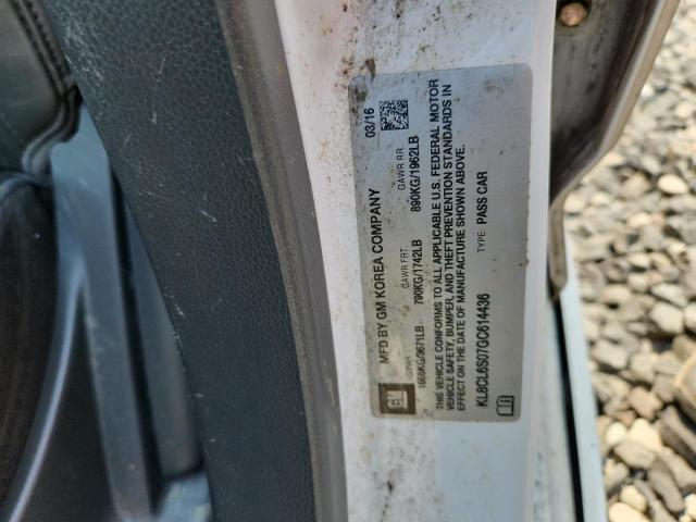 2016 CHEVROLET SPARK EV 2 #3283925798