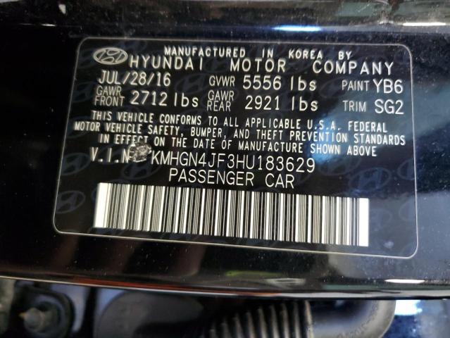 2017 GENESIS G80 ULTIMA KMHGN4JF3HU183629