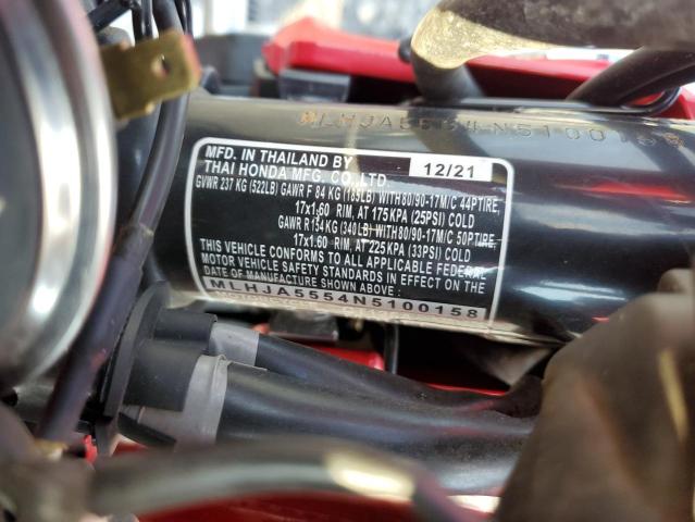2022 HONDA CT125 A MLHJA5554N5100158