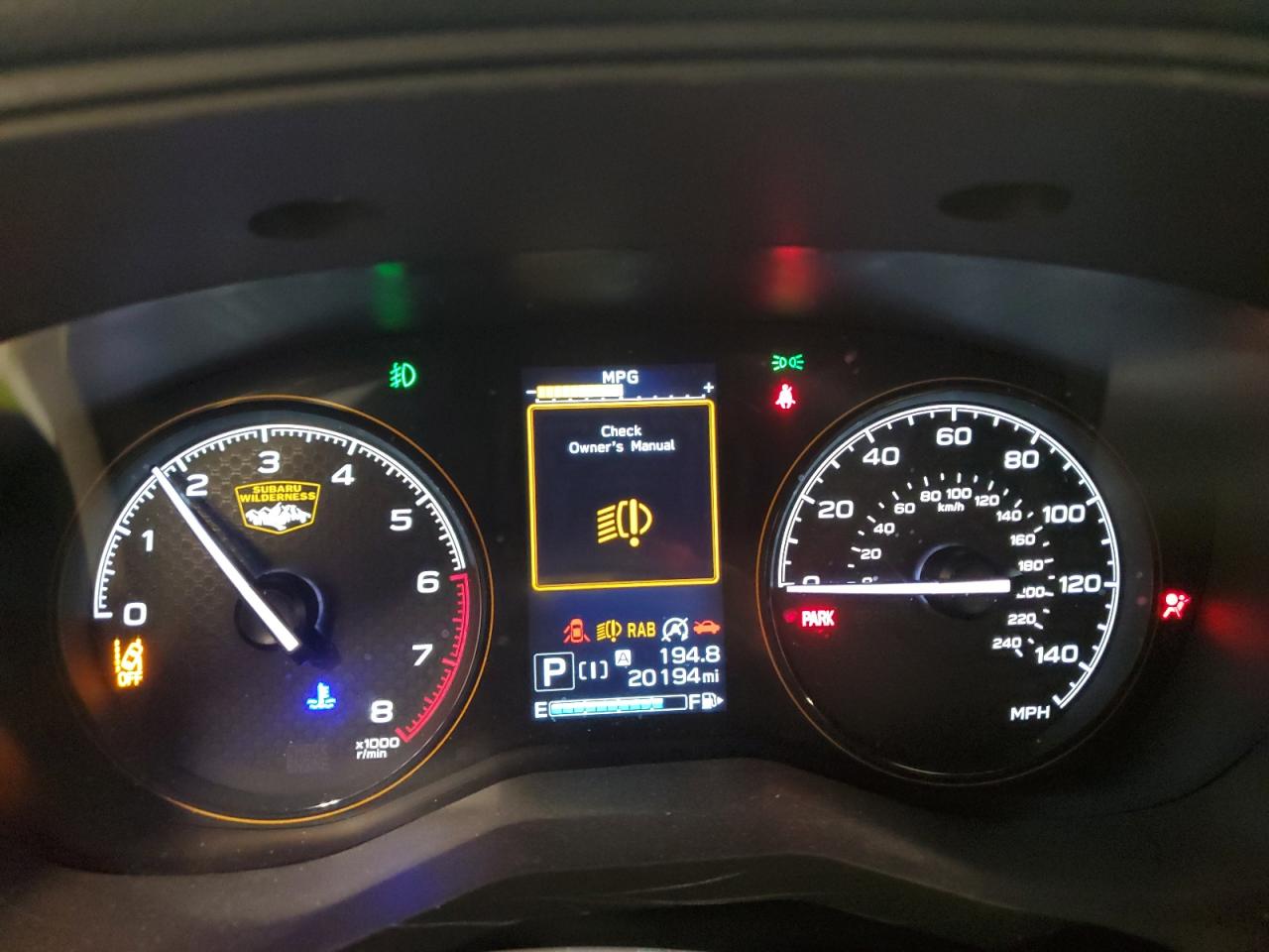 SUBARU FORESTER WILDERNESS