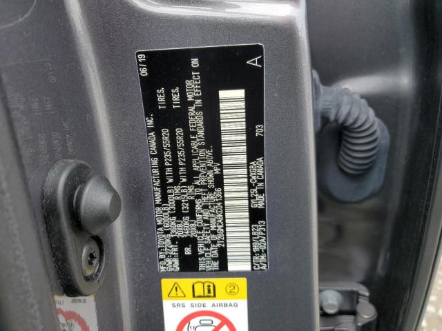 2019 LEXUS RX 450H BA 2T2BGMCA8KC041366