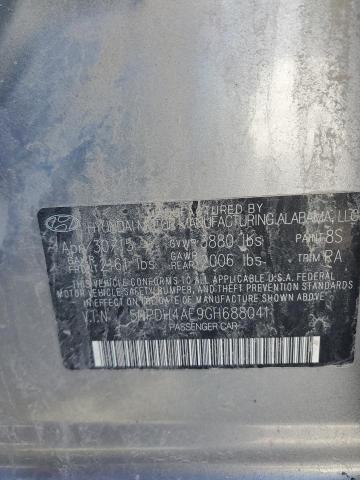 2016 HYUNDAI ELANTRA SE 5NPDH4AE9GH688041