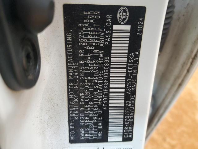 2015 TOYOTA CAMRY LE - 4T1BF1FK8FU060899