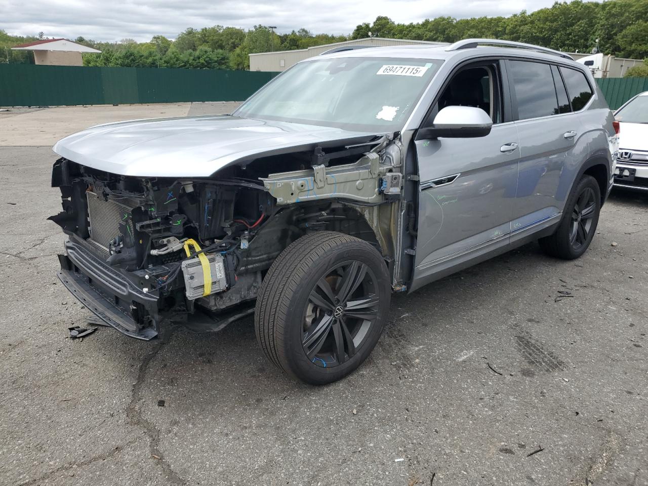 Lot #3259099041 2022 VOLKSWAGEN ATLAS SEL R-LINE