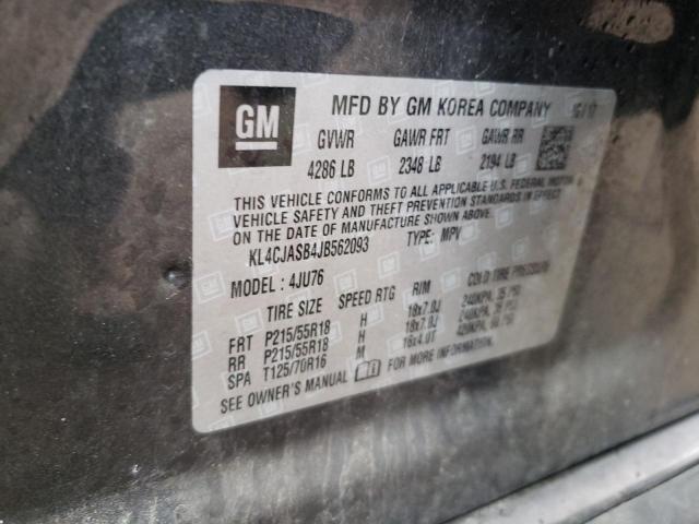 2018 BUICK ENCORE PREFERRED KL4CJASB4JB562093