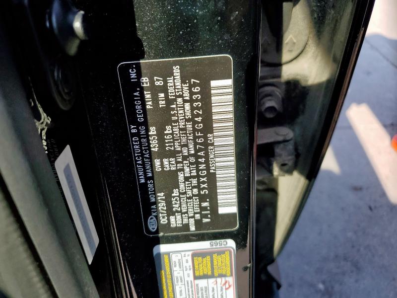 2015 KIA OPTIMA EX - 5XXGN4A76FG423367