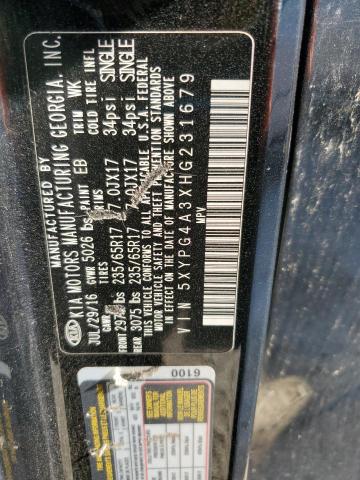 2017 KIA SORENTO LX - 5XYPG4A3XHG231679