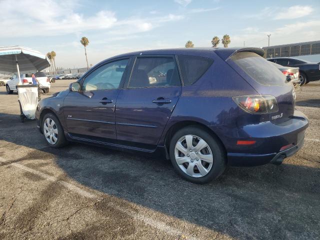 MAZDA 3 HATCHBAC 2005 blue  gas JM1BK143451266460 photo #3