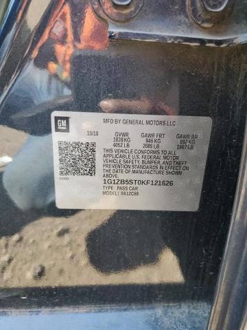 2019 CHEVROLET MALIBU LS - 1G1ZB5ST0KF121626