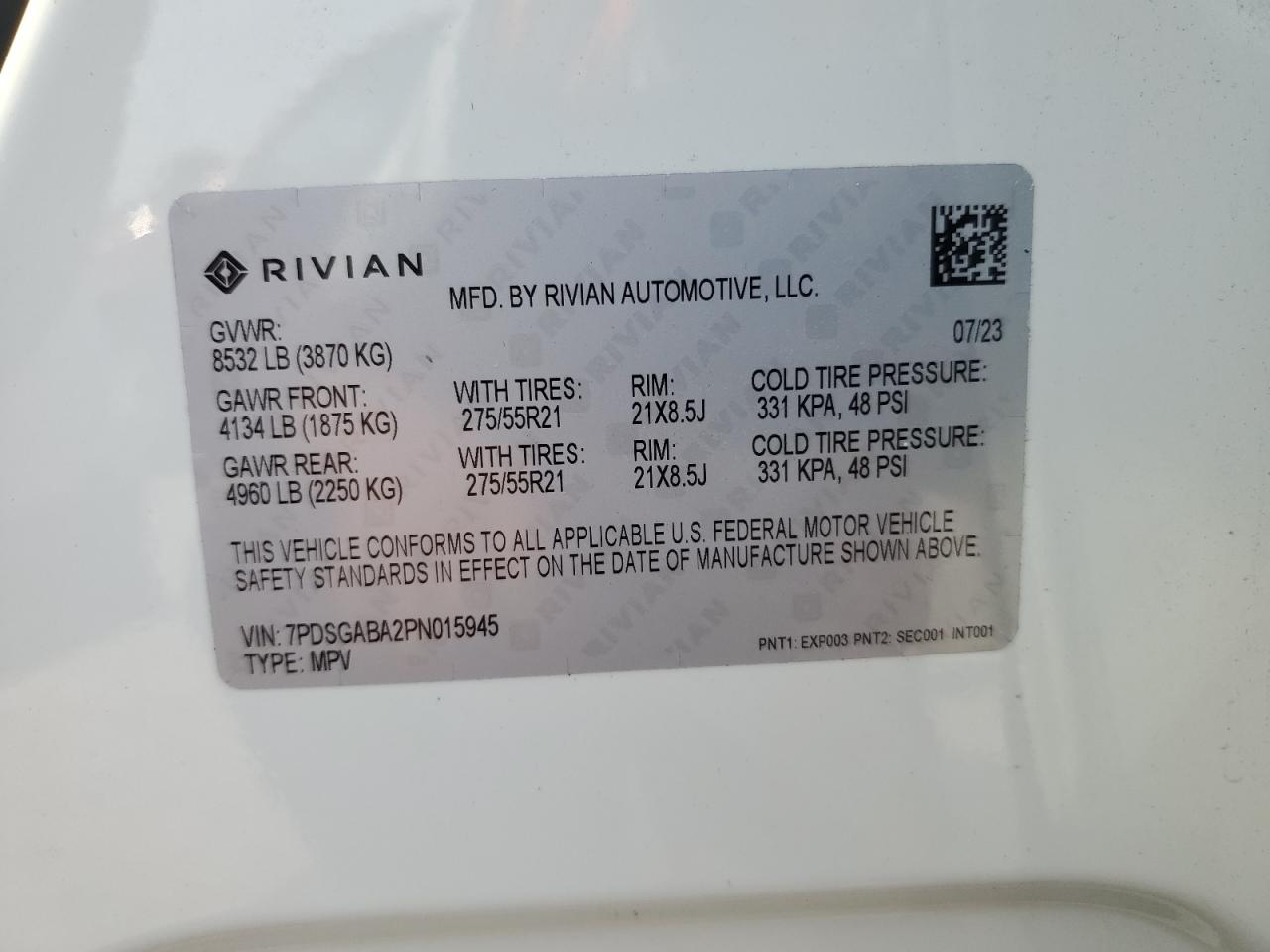 RIVIAN R1S ADVENTURE