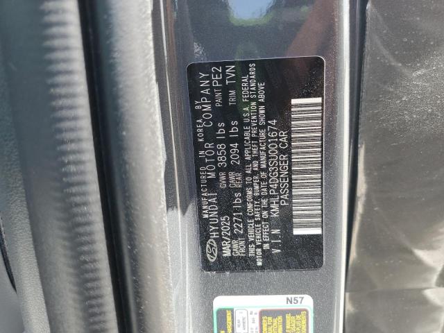 2025 HYUNDAI ELANTRA LIMITED KMHLP4DG3SU001674