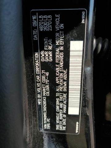 2017 VOLVO S60 DYNAMI YV140MTL5H2428543