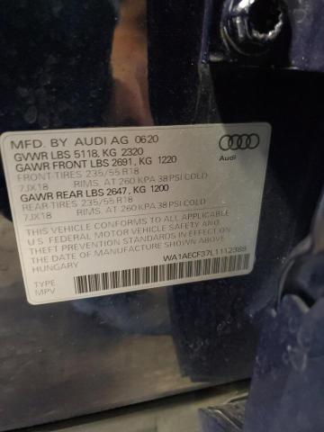 2020 AUDI Q3 PREMIUM WA1AECF37L1112389