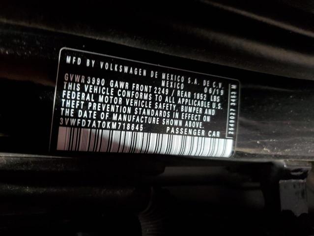 2019 VOLKSWAGEN BEETLE S 3VWFD7AT0KM718645