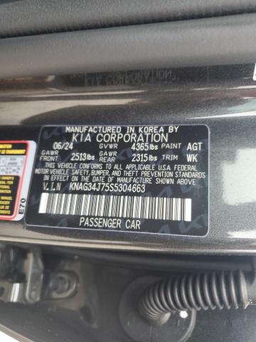 2025 KIA K5 EX - KNAG34J75S5304663