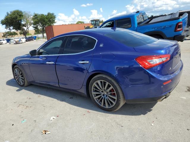 MASERATI GHIBLI S 2017 blue  gas ZAM57RSLXH1197919 photo #3