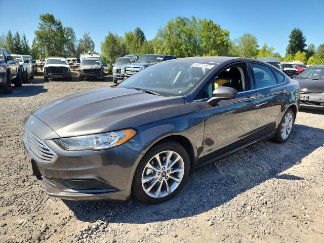 FORD FUSION SE 2017 gray  gas 3FA6P0H70HR279443 photo #1