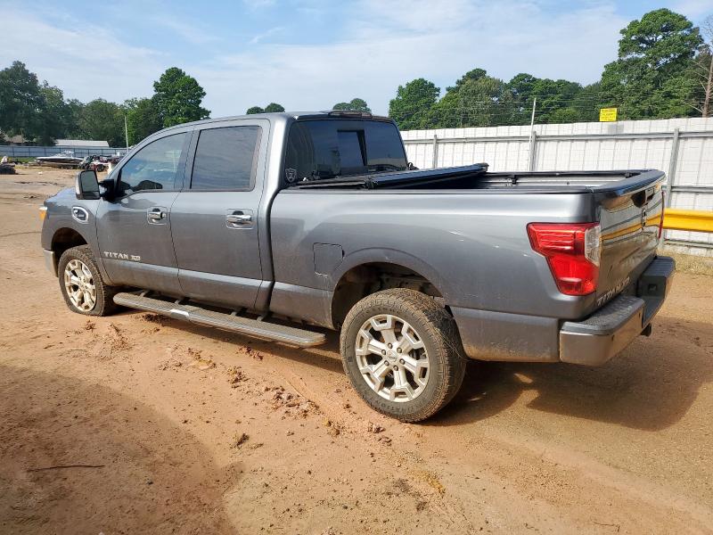 NISSAN TITAN XD S 2016 gray crew pic diesel 1N6BA1F24GN515730 photo #3