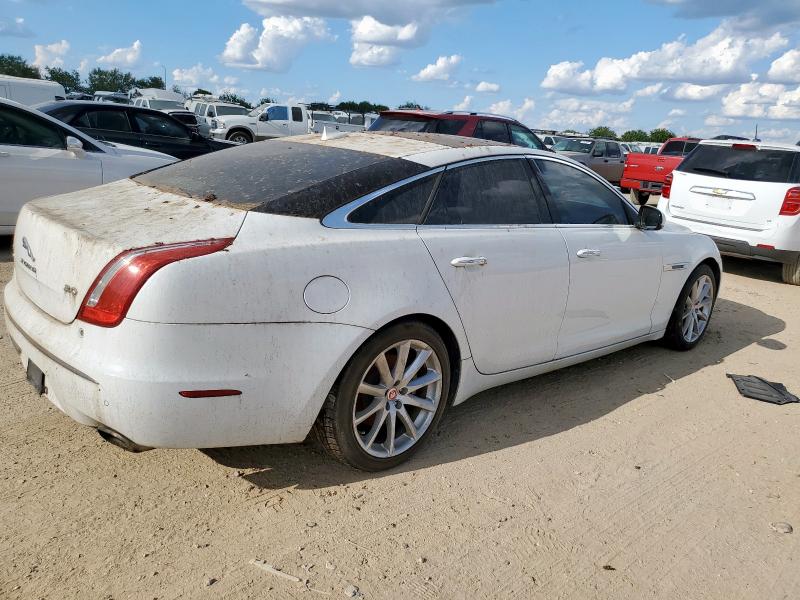 JAGUAR XJ 2014 white sedan 4d flexible fuel SAJWA1CZ2E8V59275 photo #4