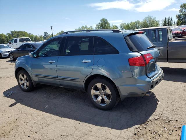 ACURA MDX SPORT 2008 blue  gas 2HNYD288X8H539708 photo #3