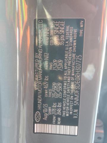 2024 HYUNDAI TUCSON 5NMJF3DE0RH307725