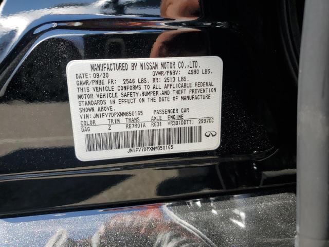 2021 INFINITI Q50 RED SP JN1FV7DPXMM850165