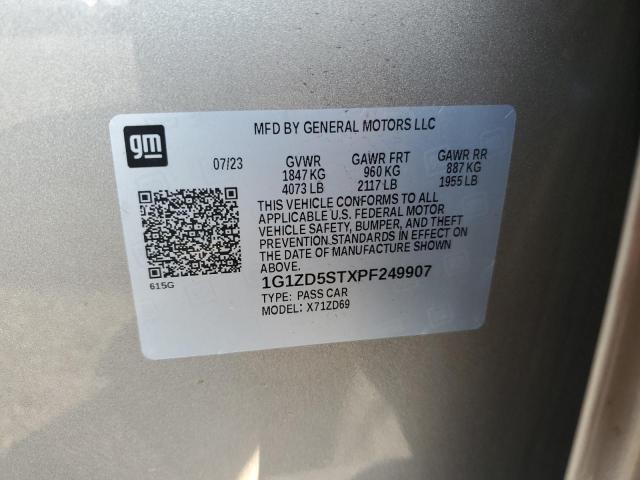 2023 CHEVROLET MALIBU LT - 1G1ZD5STXPF249907