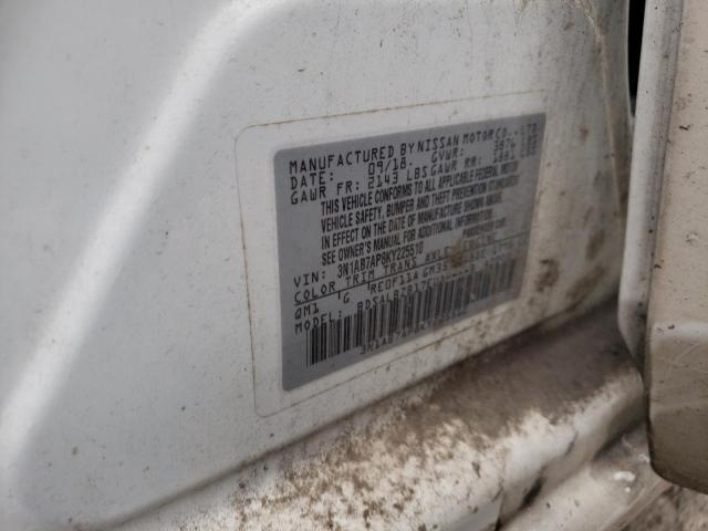 2019 NISSAN SENTRA S 3N1AB7AP8KY225510