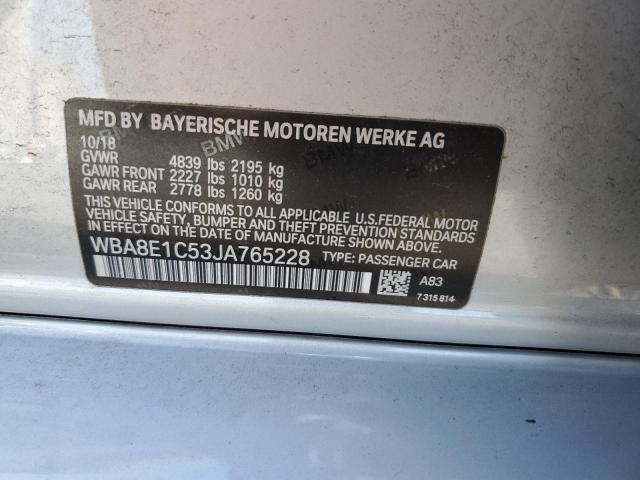 2018 BMW 330E - WBA8E1C53JA765228