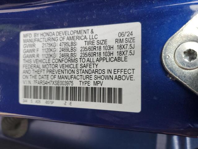 2025 HONDA CR-V EXL 7FARS4H7XSE003975