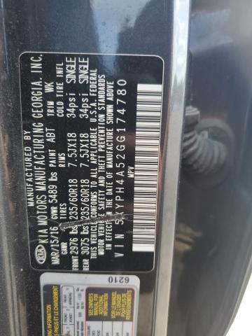 2016 KIA SORENTO EX - 5XYPH4A52GG174780