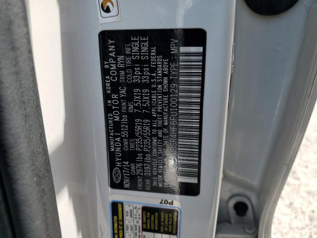 2015 HYUNDAI SANTA FE GLS KM8SR4HF6FU100129