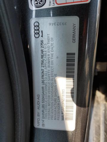 2015 AUDI A6 PREMIUM PLUS WAUFGAFC0FN019783