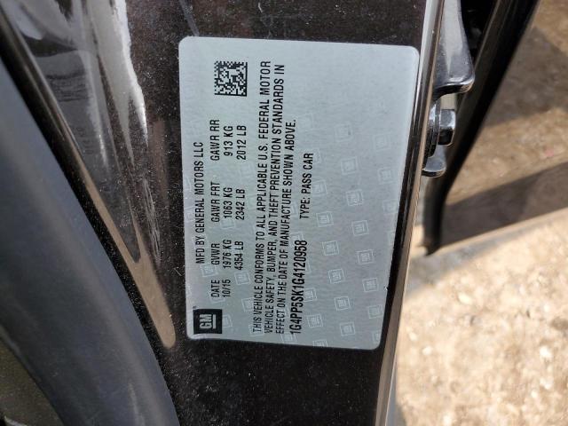 2016 BUICK VERANO 1G4PP5SK1G4120958