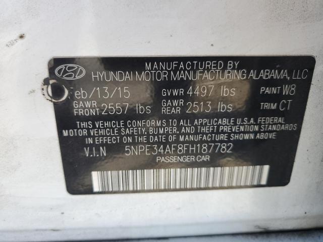 2015 HYUNDAI SONATA SPO - 5NPE34AF8FH187782