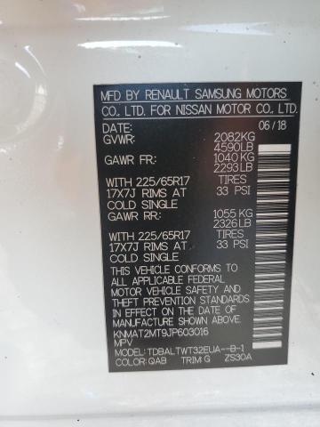 2018 NISSAN ROGUE S KNMAT2MT9JP603016